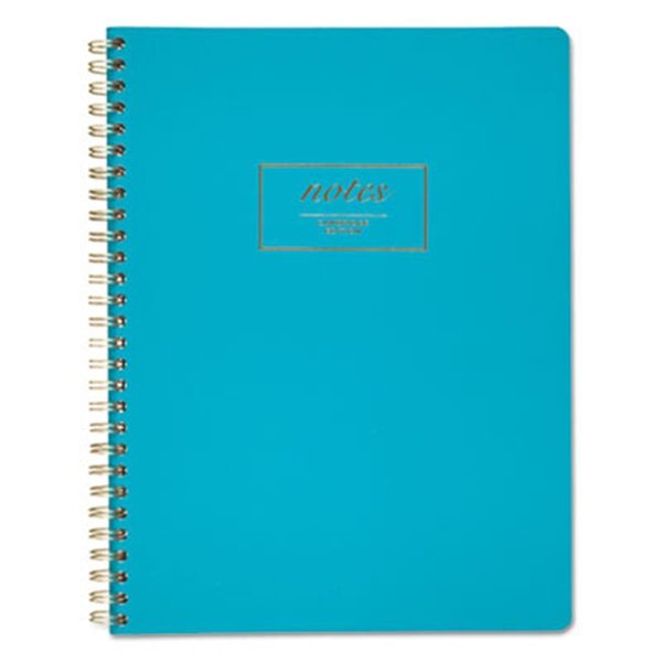 Mead Products Cambridge Jewel Tone Wirebound Notebook, Teal - Medium ME100913